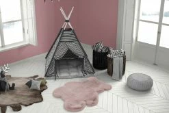 Kinderteppich - Teddy - rosa - 73x90 cm -Heimtextilien Verkäufe 9004042000 04 1600Wx1600H