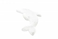 Kinderteppich - Delfin - weiß - 64x90 cm