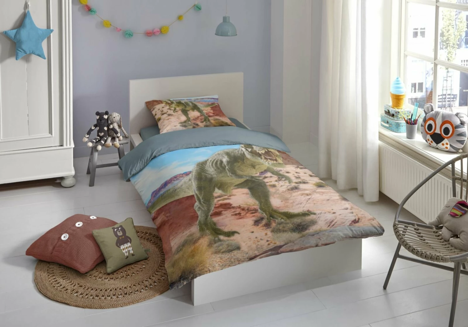 Renforce-Bettwäsche VINNY - bunt - 135x200 cm 4 Renforce-Bettwäsche VINNY - bunt - 135x200 cm – Bild 2