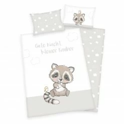 Baby-Renforcé-Bettwäsche - KLEINER RÄUBER - 135x100 cm