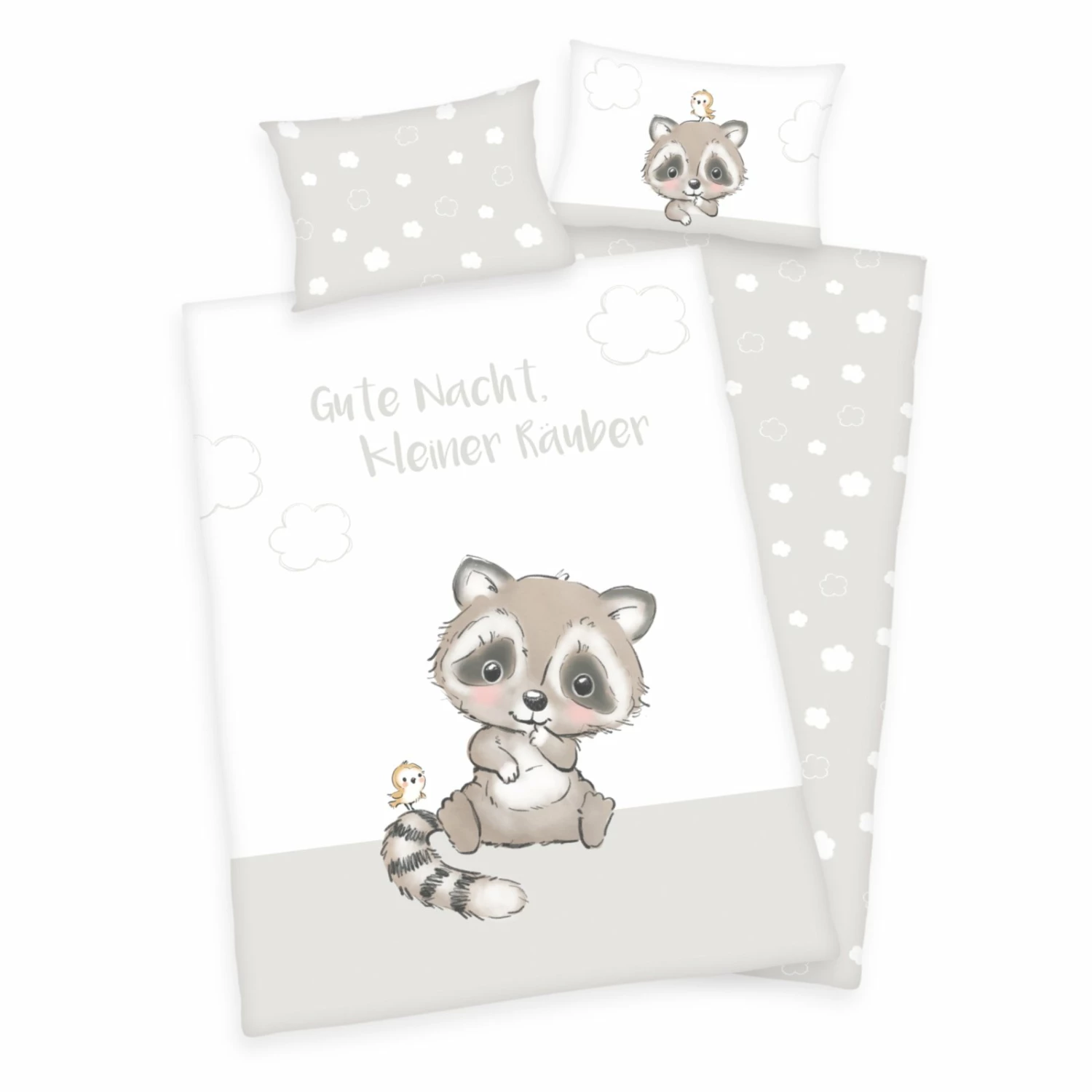 Baby-Renforcé-Bettwäsche - KLEINER RÄUBER - 135x100 cm 3 Baby-Renforcé-Bettwäsche - KLEINER RÄUBER - 135x100 cm