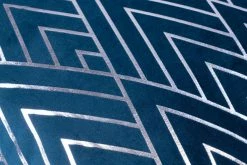 2er-Set Dekokissen - blau-silber - 30x50 cm - 45x45 cm -Heimtextilien Verkäufe 9004157200 03 1600Wx1600H