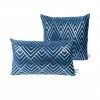 2er-Set Dekokissen - blau-silber - 30x50 cm - 45x45 cm -Heimtextilien Verkäufe 9004157200 1600Wx1600H