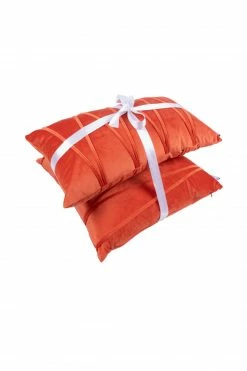 2er-Set Dekokissen - orange - 30x50 cm - 45x45 cm -Heimtextilien Verkäufe 9004159500 04 1600Wx1600H