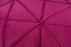 Decke & Kissen - Beere - samtige Optik mit Zierstreifen -Heimtextilien Verkäufe 9004159900 03 1600Wx1600H