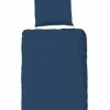 Renforcé-Bettwäsche - denimblau - 135x200 cm -Heimtextilien Verkäufe 9004160900 1600Wx1600H