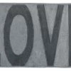 WENKO Badteppich MEMORY FOAM LOVE - grau - 50 x 80 cm -Heimtextilien Verkäufe 9004230600 1600Wx1600H