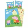 Flanell-Bettwäsche - PEPPA PIG - 135x200 cm -Heimtextilien Verkäufe 9004264600 1600Wx1600H