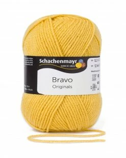 Handstrickgarn BRAVO - honig - 50g