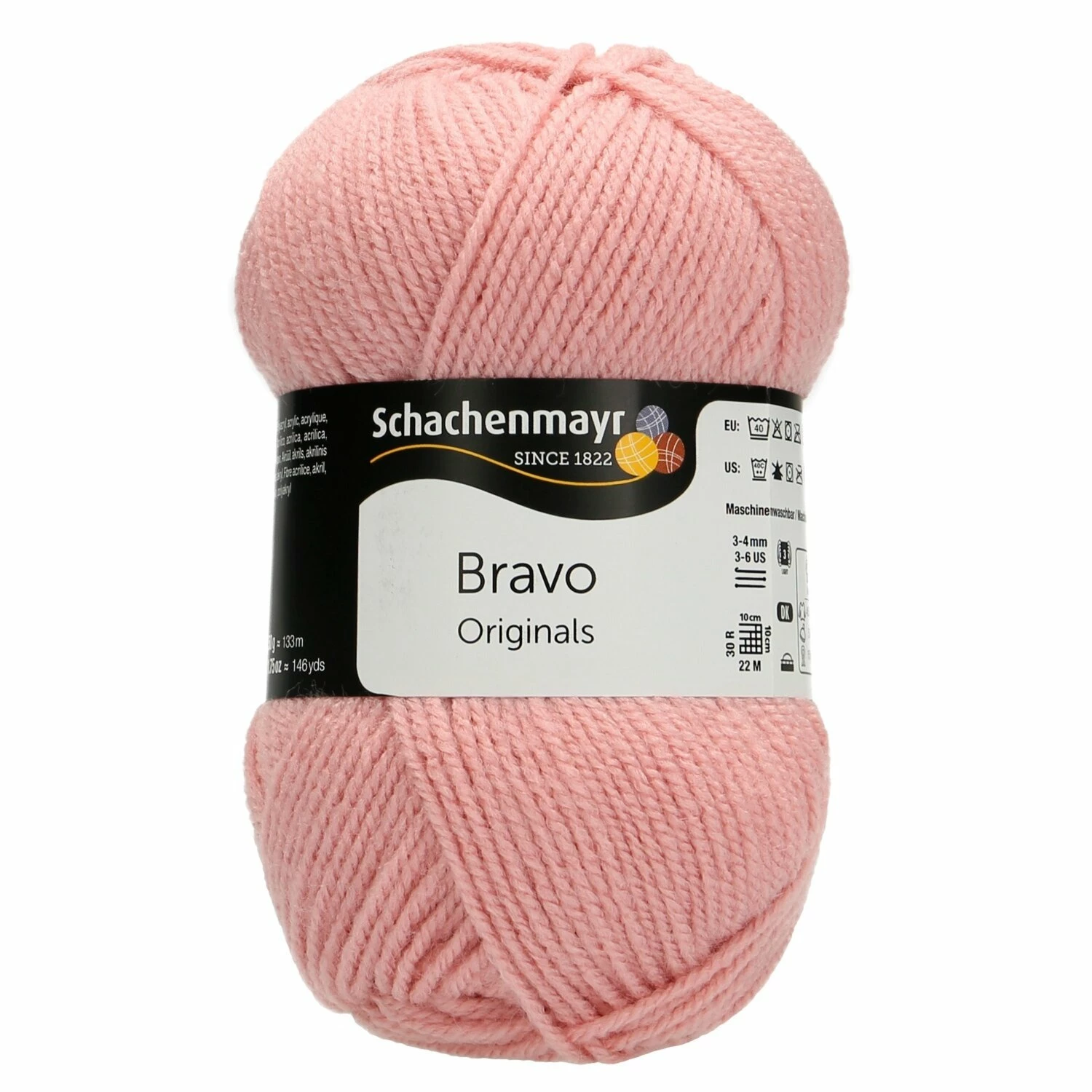 Handstrickgarn BRAVO - altrosa - 50g 3 Handstrickgarn BRAVO - altrosa - 50g