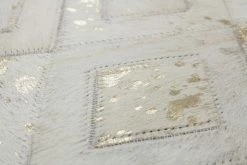 Lederteppich DAZZLE 100 - elfenbein-gold - 80x150 cm 8 Lederteppich DAZZLE 100 - elfenbein-gold - 80x150 cm -Heimtextilien Verkäufe 9004708400 03 1600Wx1600H