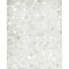 Lederteppich DAZZLE 200 - grau-silber 80x150 cm