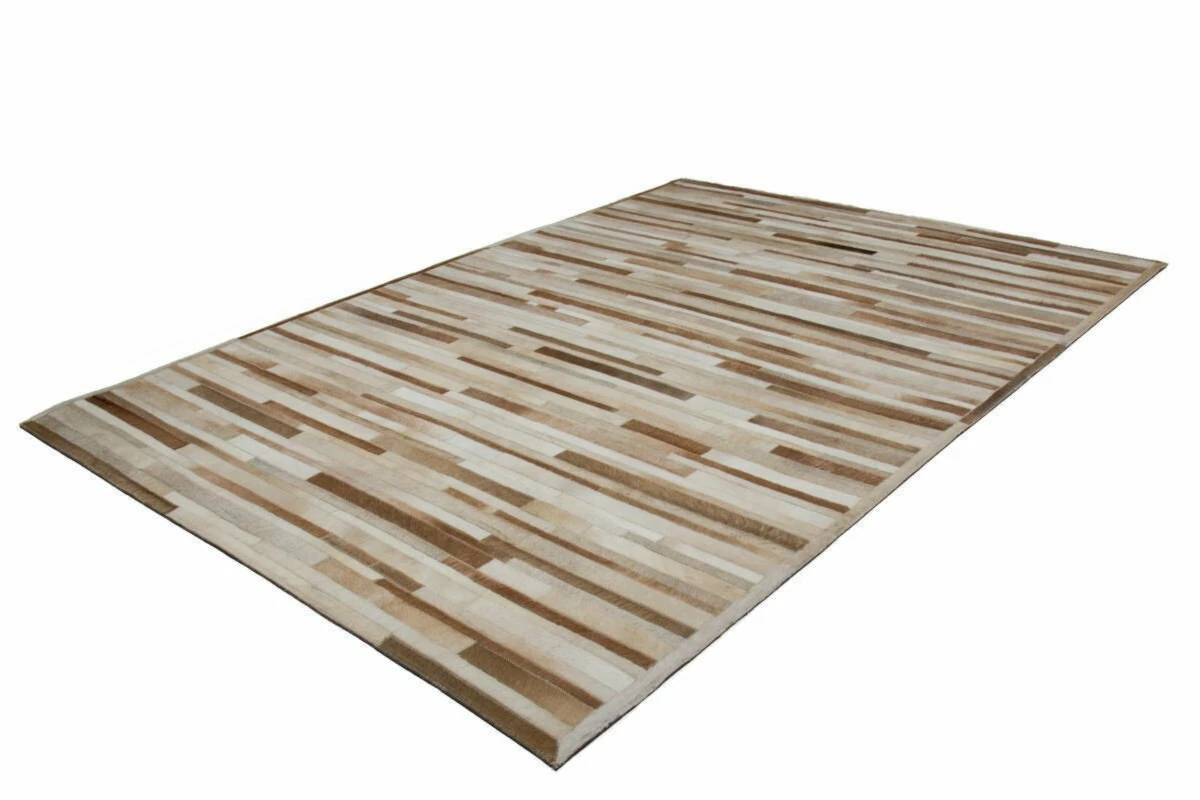 Lederteppich ECLIPSE 100 - creme - 80x150 cm 4 Lederteppich ECLIPSE 100 - creme - 80x150 cm – Bild 2