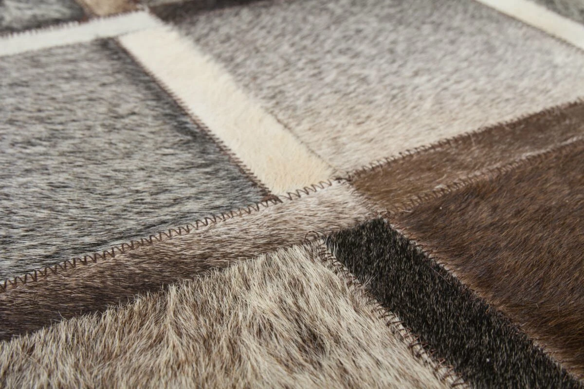 Lederteppich ECLIPSE 400 - grau - 80x150 cm 5 Lederteppich ECLIPSE 400 - grau - 80x150 cm – Bild 3