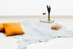 Lederteppich FLY 100 - grau-silber - 1,35-1,65m² 9 Lederteppich FLY 100 - grau-silber - 1,35-1,65m² -Heimtextilien Verkäufe 9004712300 04 1600Wx1600H