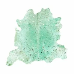 Lederteppich FLY 100 - lapisblau-silber - 1,35-1,65 m²