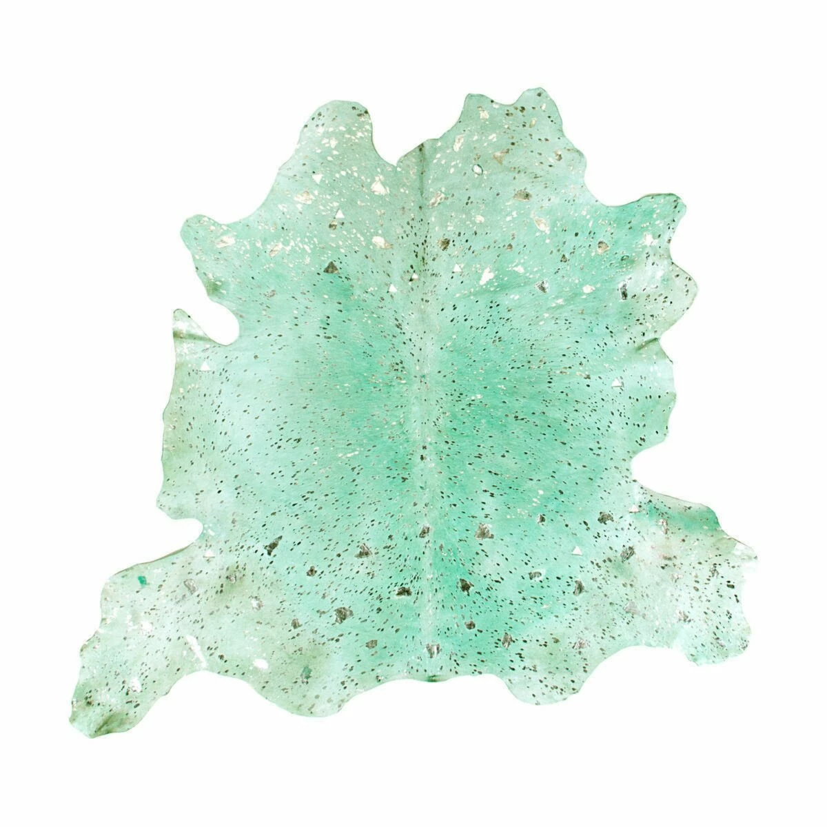 Lederteppich FLY 100 - lapisblau-silber - 1,35-1,65 m² 3 Lederteppich FLY 100 - lapisblau-silber - 1,35-1,65 m²