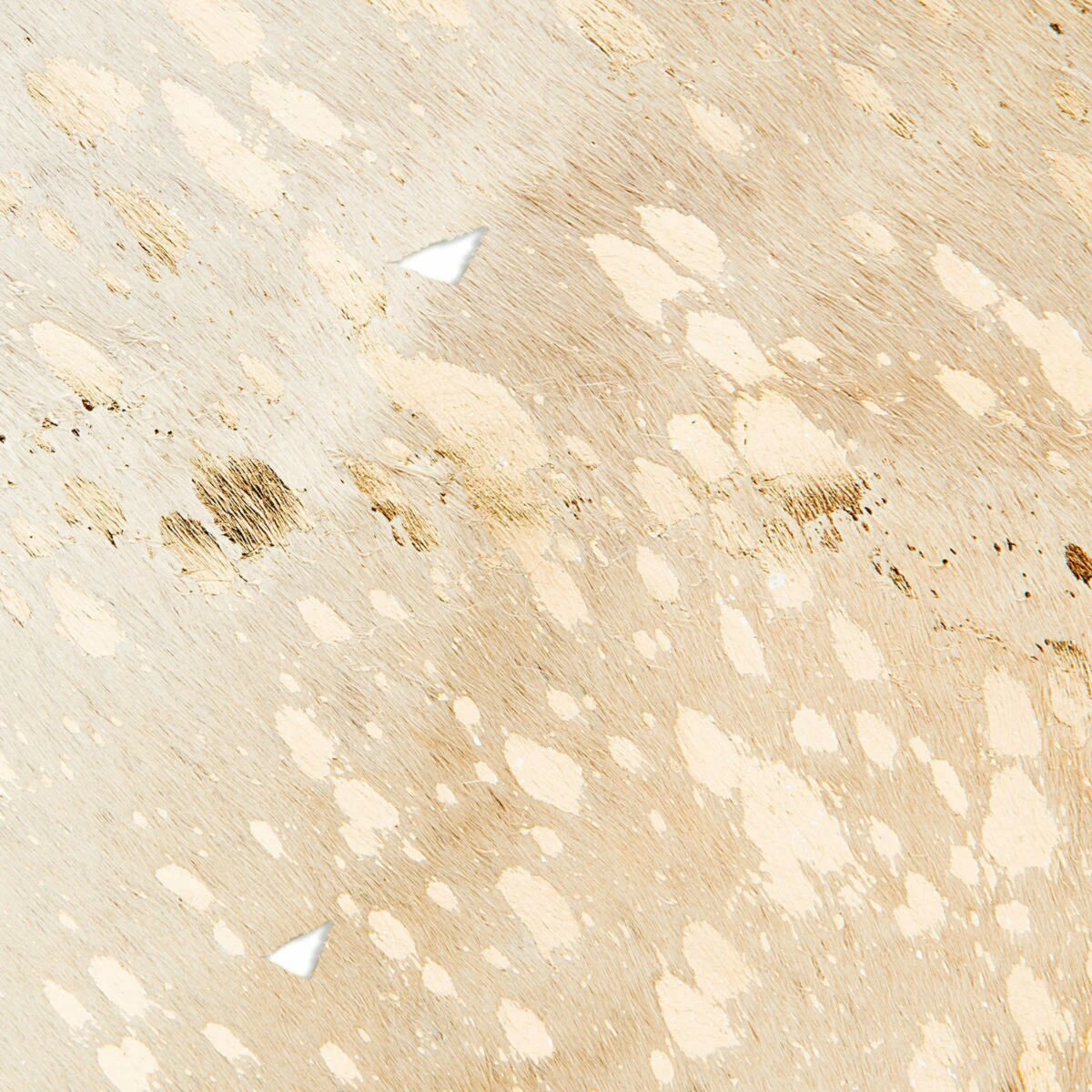 Lederteppich FLY 100 - weiß-gold - 1,35-1,65 m² 5 Lederteppich FLY 100 - weiß-gold - 1,35-1,65 m² – Bild 3