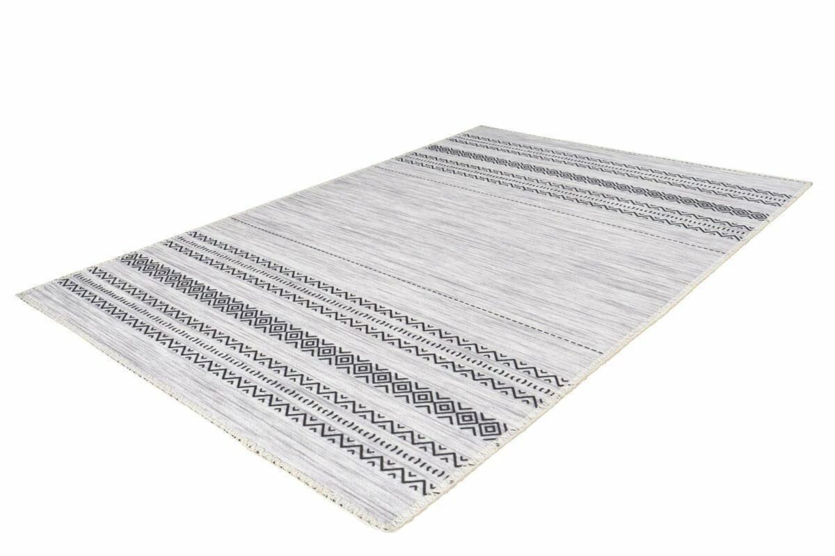 Teppich MAYA 100 - grau - 80x150 cm 4 Teppich MAYA 100 - grau - 80x150 cm – Bild 2