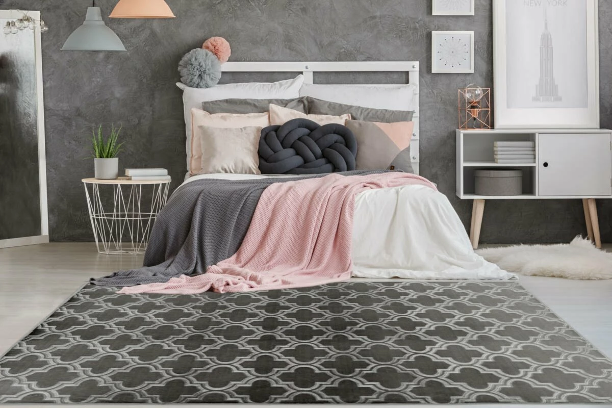 Teppich MONROE 100 - anthrazit - 80x150 cm 6 Teppich MONROE 100 - anthrazit - 80x150 cm – Bild 4