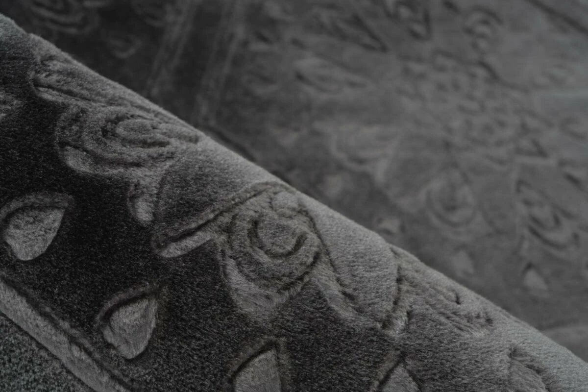 Teppich MONROE 200 - anthrazit - 80x150 cm 5 Teppich MONROE 200 - anthrazit - 80x150 cm – Bild 3