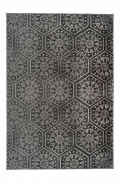 Teppich MONROE 200 - anthrazit - 80x150 cm