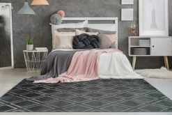 Teppich MONROE 300 - anthrazit - 80x150 cm -Heimtextilien Verkäufe 9004722000 04 1600Wx1600H