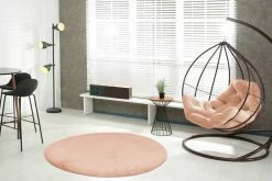 Teppich RABBIT LIGHT 500 - creme - rund - Ø 120cm -Heimtextilien Verkäufe 9004726000 04 1600Wx1600H