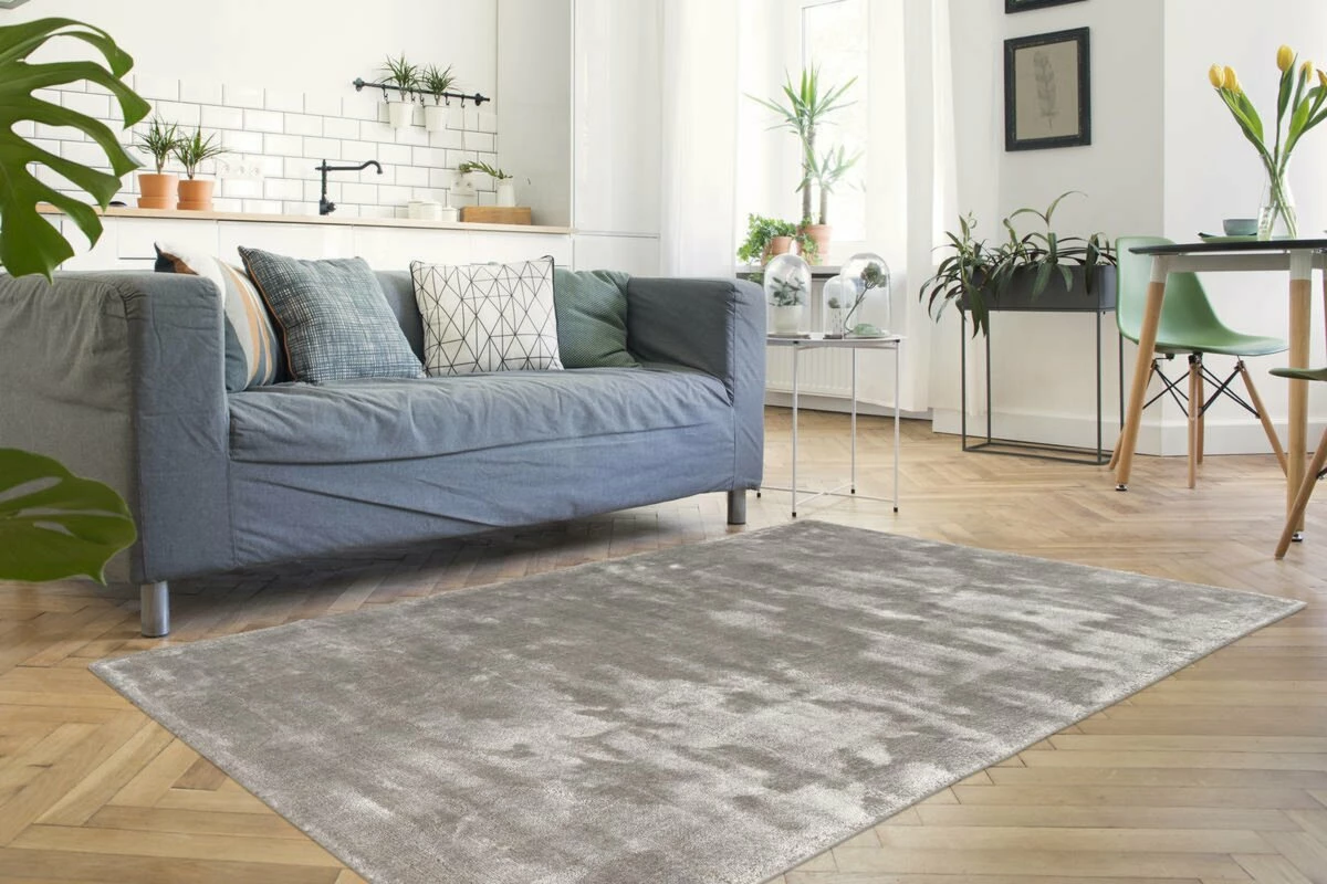 Teppich VILLAGE 100 - silber - 80x150 cm 6 Teppich VILLAGE 100 - silber - 80x150 cm – Bild 4