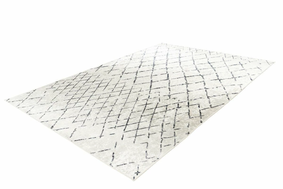 Teppich Sally 500 - elfenbein-schwarz-grau - 80 x150 cm 4 Teppich Sally 500 - elfenbein-schwarz-grau - 80 x150 cm – Bild 2