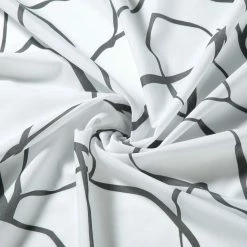 Ösenschal - weiß - bedruckt - 140x235 cm -Heimtextilien Verkäufe 9004738200 02 1600Wx1600H