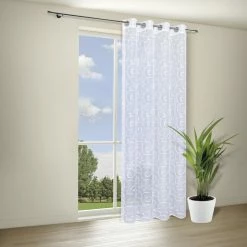 Ösenschal - weiß - 135x235 cm 8 Ösenschal - weiß - 135x235 cm -Heimtextilien Verkäufe 9004740800 03 1600Wx1600H