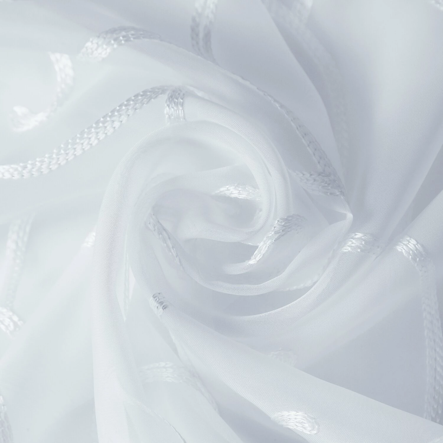 Ösenschal - weiß - 135x235 cm 6 Ösenschal - weiß - 135x235 cm – Bild 4