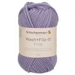 Handstrickgarn WASH + FILZ IT! FINE - lavender - 50g