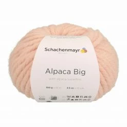 Handstrickgarn ALPACA BIG - blush - 100g
