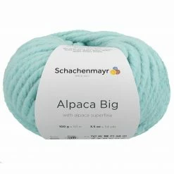 Handstrickgarn ALPACA BIG - mint - 100g