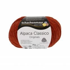 Handstrickgarn ALPACA CLASSICO - rost - 50g