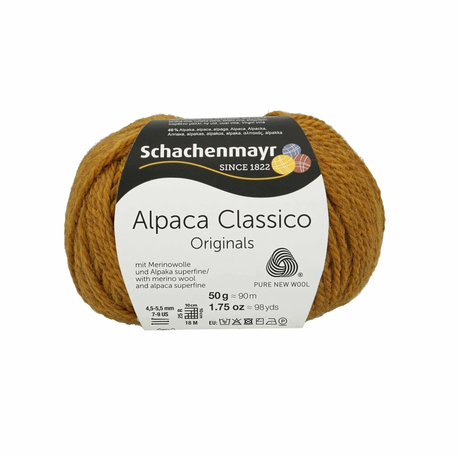 Handstrickgarn ALPACA CLASSICO - gold - 50g 3 Handstrickgarn ALPACA CLASSICO - gold - 50g