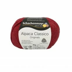 Handstrickgarn ALPACA CLASSICO - himbeer - 50g