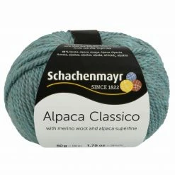Handstrickgarn ALPACA CLASSICO - aqua - 50g