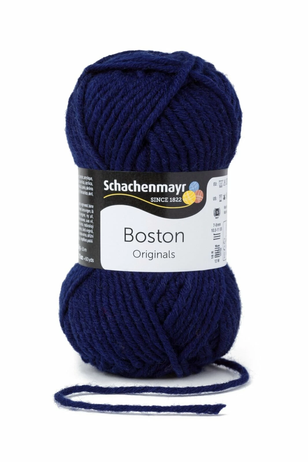 Handstrickgarn BOSTON - indigo - 50g 3 Handstrickgarn BOSTON - indigo - 50g
