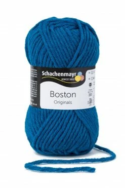 Handstrickgarn BOSTON - mosaikblau - 50g