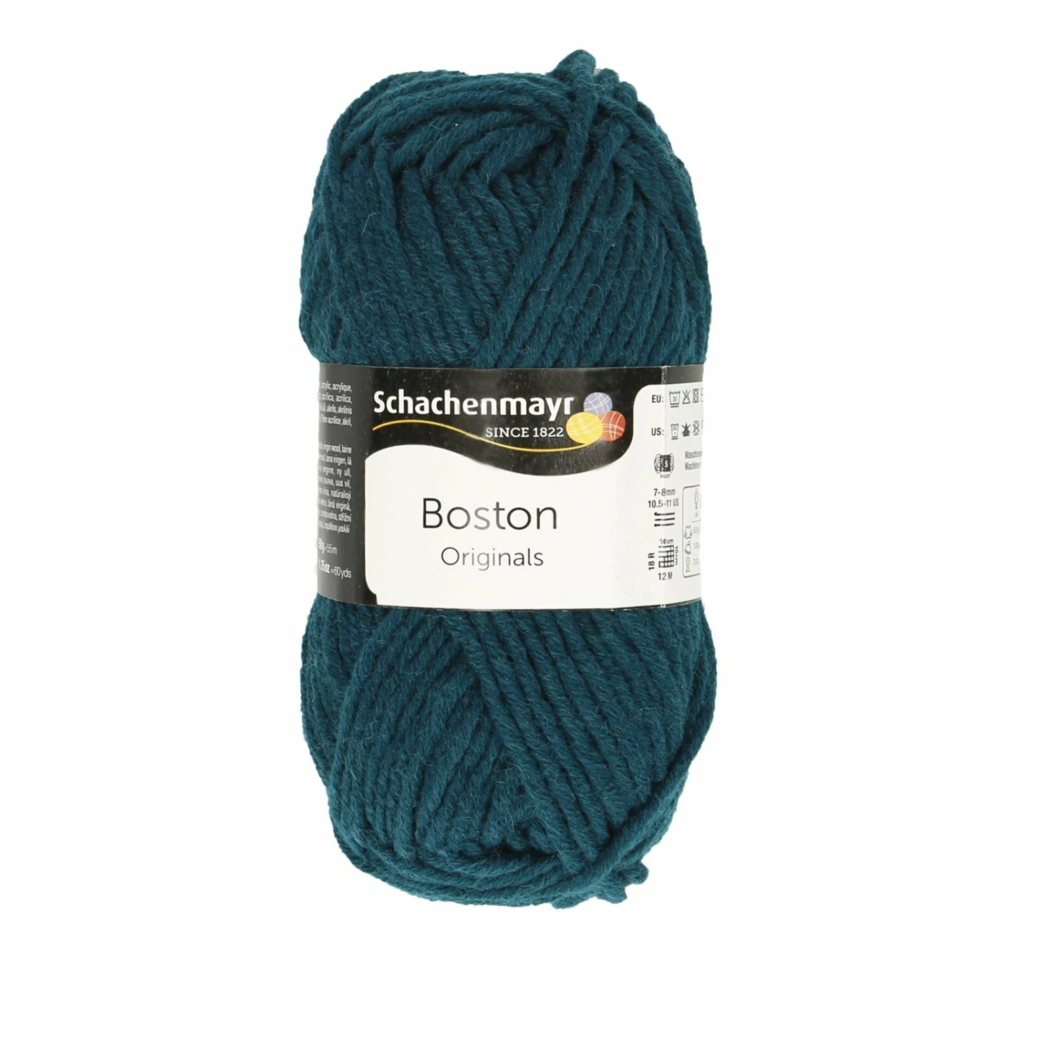 Handstrickgarn BOSTON - teal - 50g 3 Handstrickgarn BOSTON - teal - 50g