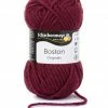 Handstrickgarn BOSTON - burgund - 50g