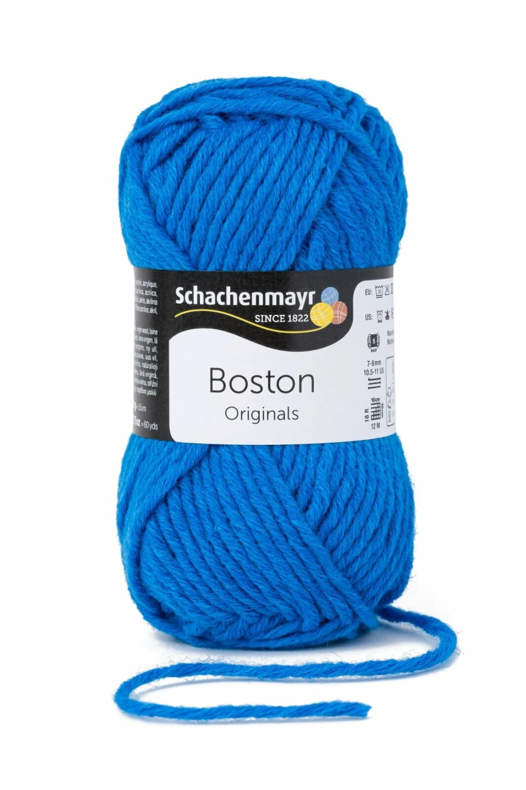 Handstrickgarn BOSTON - capriblau - 50g 3 Handstrickgarn BOSTON - capriblau - 50g