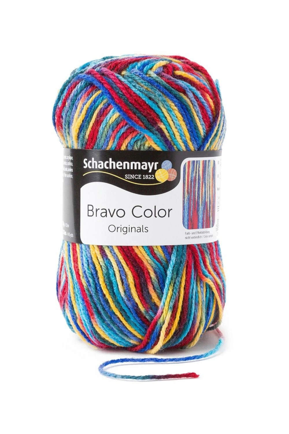 Handstrickgarn BRAVO COLOR - rio color - 50g 3 Handstrickgarn BRAVO COLOR - rio color - 50g