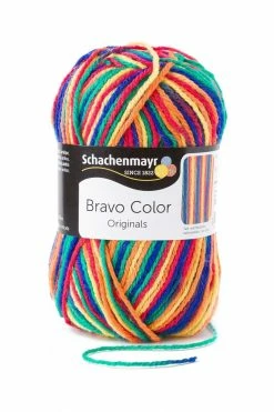 Handstrickgarn BRAVO COLOR - nizza color- 50g