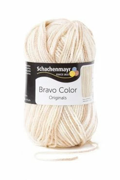 Handstrickgarn BRAVO COLOR - sahara color - 50g