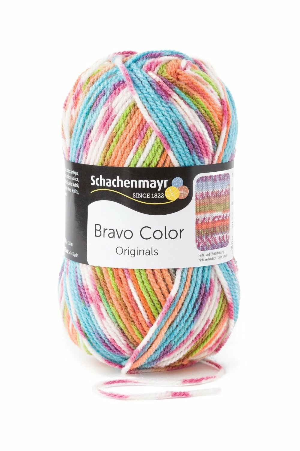 Handstrickgarn BRAVO COLOR - halloween jacquard color - 50g 3 Handstrickgarn BRAVO COLOR - halloween jacquard color - 50g