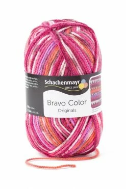 Handstrickgarn BRAVO COLOR - esprit jacquard color - 50g